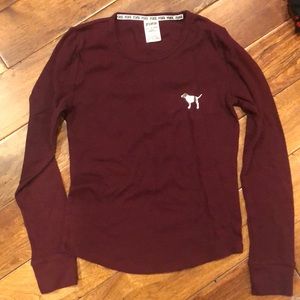 Victoria’s Secret PINK Thermal Long sleeve XS